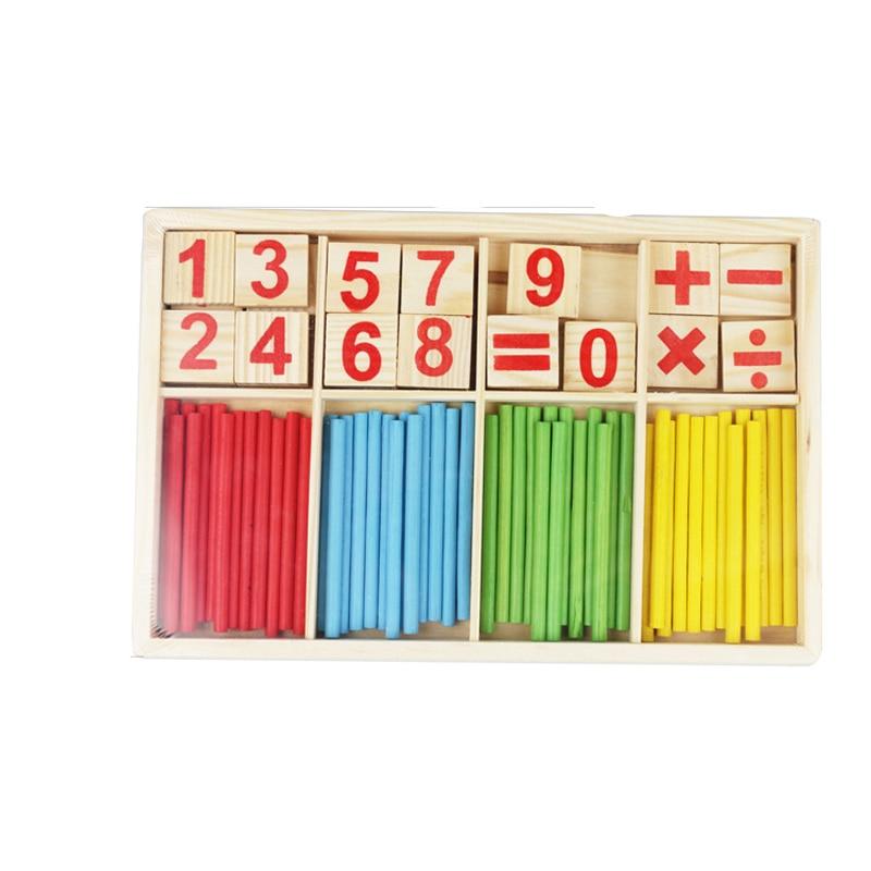 Bâtonnets de calcul Montessori